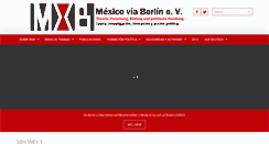 Desktop Screenshot of mexicoviaberlin.org